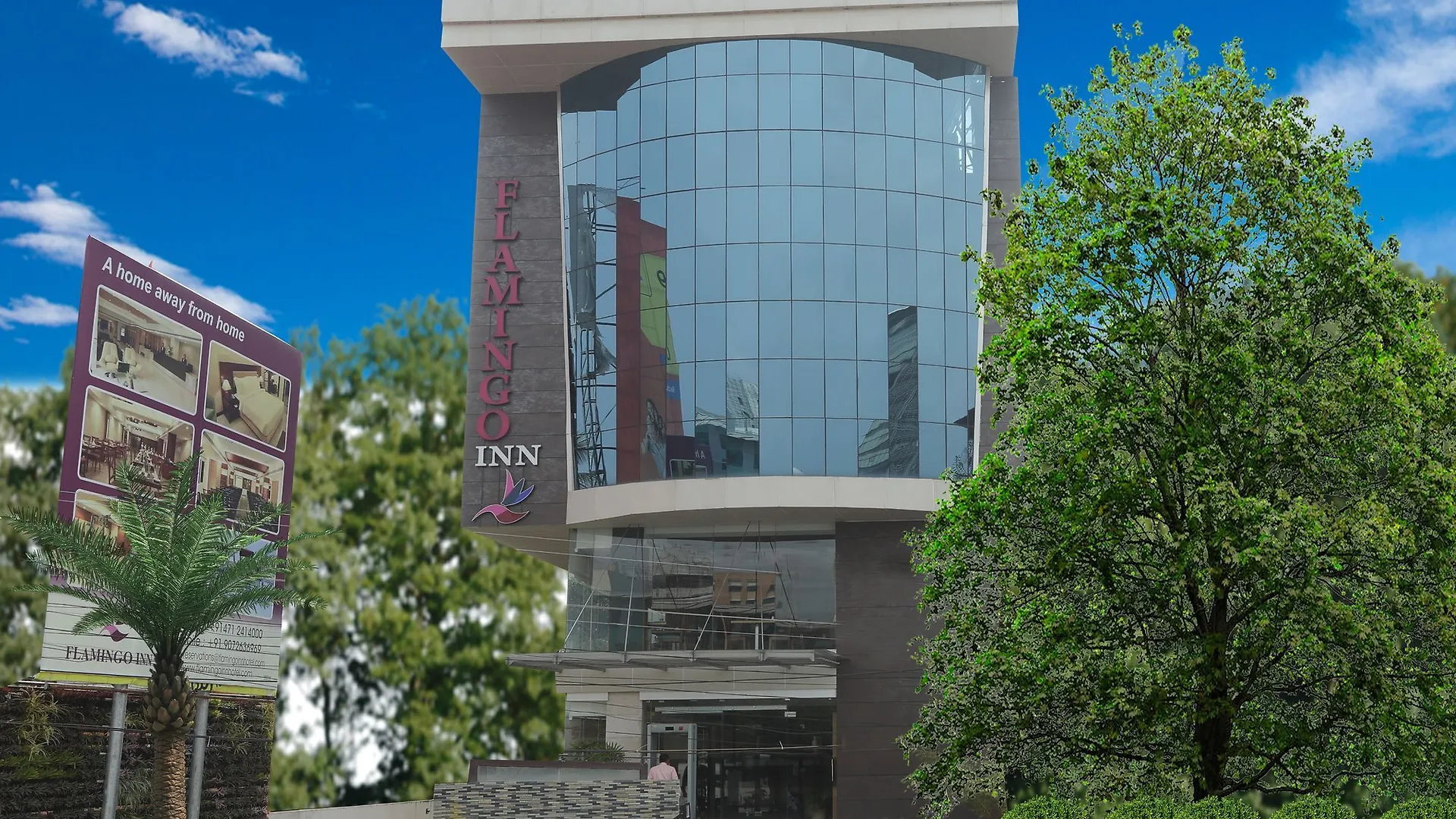 Flamingo Inn Hotel Trivandrum location